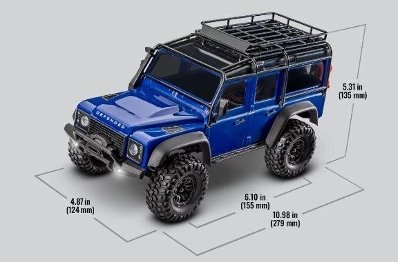 Машинка на радиоуправлении Traxxas TRX-4M Defender 1/18 Land Rover
