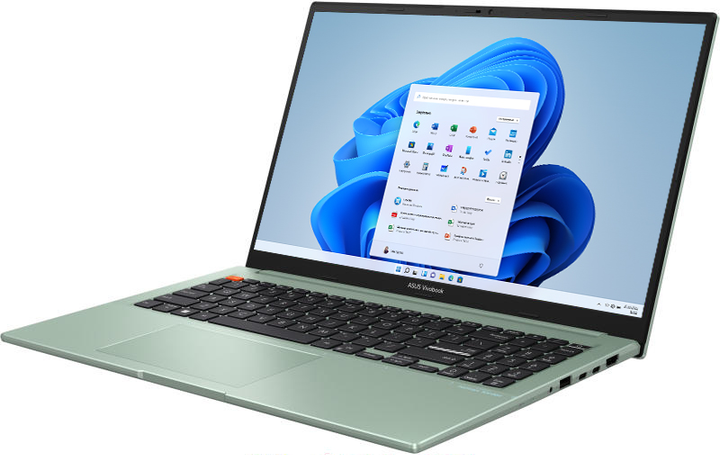 Laptop ASUS Vivobook S 15 OLED M3502 (90NB0XX3-M00640) Brave Green - obraz 3