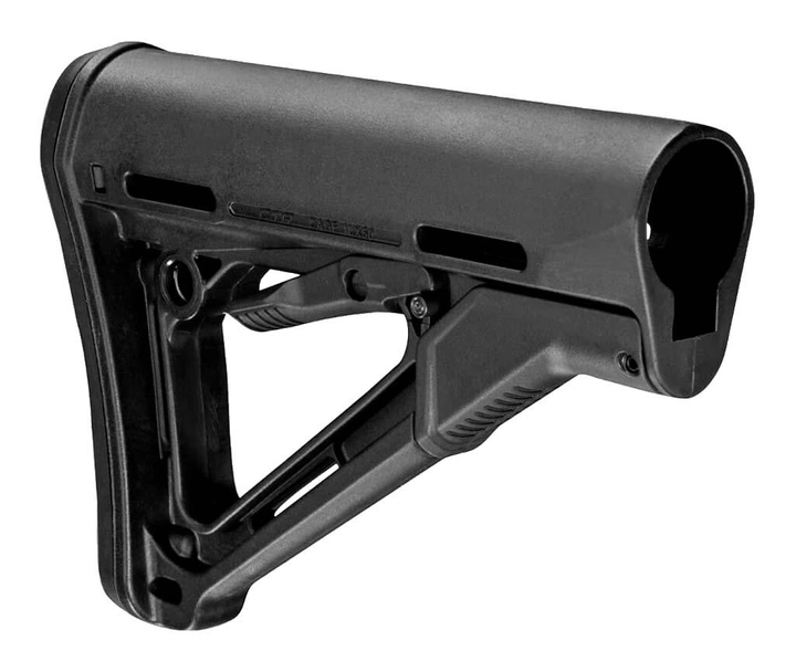 Приклад Magpul CTR Carbine Stock Mil-Spec для AR-15 чорний - зображення 1