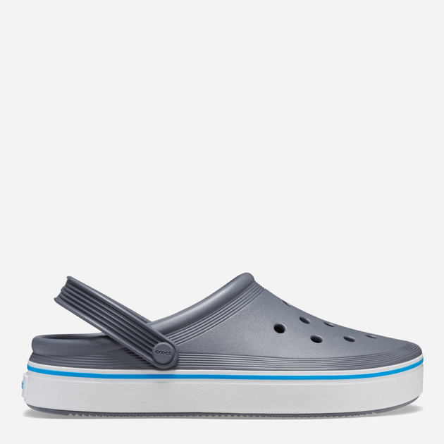 Чоловічі крокси Crocs Crocband Clean Off Court Clog 208371-025 45-46 (M11) 29 см Сірі (1962652271674) - зображення 1
