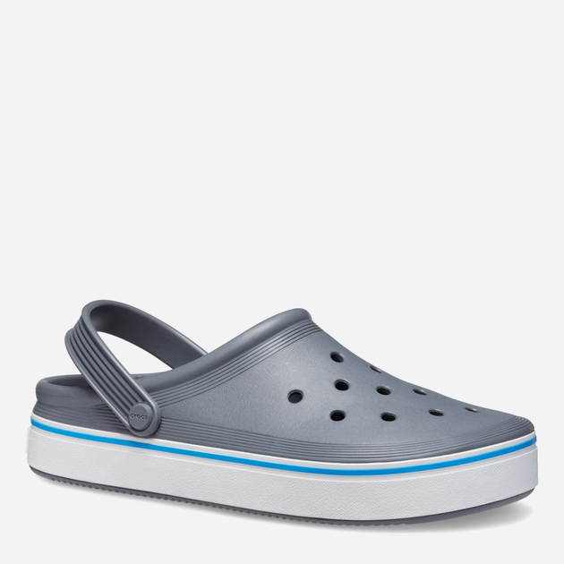 Чоловічі крокси Crocs Crocband Clean Off Court Clog 208371-025 45-46 (M11) 29 см Сірі (1962652271674) - зображення 2