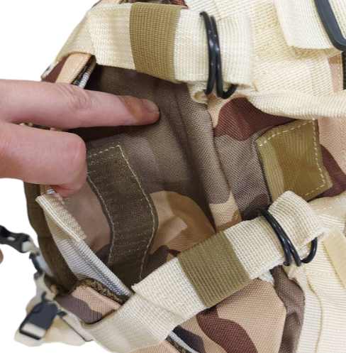 Армійський рюкзак 35 літрів чоловічий бежевий військовий солдатський TL52405 - зображення 2