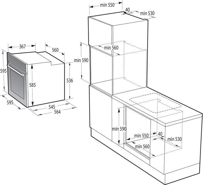 Духова шафа електрична Gorenje BOS67371CLI - зображення 9