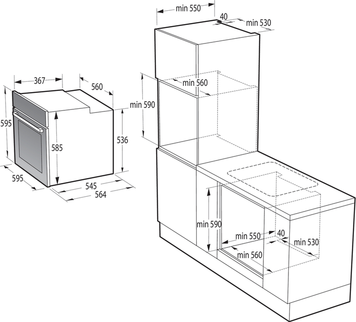 Духова шафа електрична Gorenje BOS6737E06B - зображення 20
