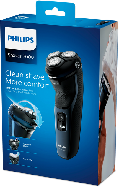 Golarka PHILIPS Golarka Series 3000 S3134/51 - obraz 13