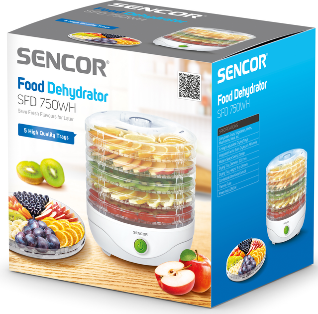 Suszarka do owoców i warzyw SENCOR SFD 750WH - obraz 13
