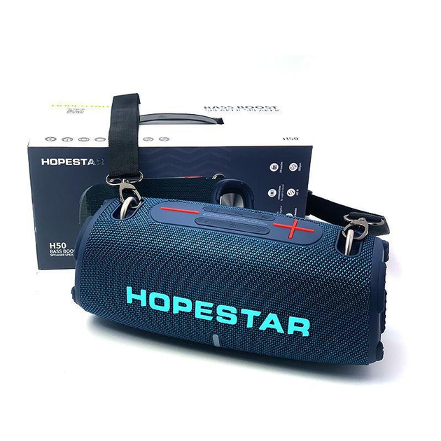 Bluetooth колонка Hopestar H50- синій 161446 – фото, відгуки ...