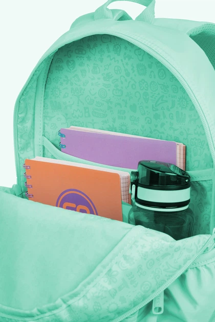 Рюкзак CoolPack Rider Powder Mint 27 л 40x28x12 см F109645 (5903686320200) - зображення 6