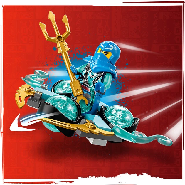 Zestaw klocków LEGO Ninjago Smocza moc Nyi driftowanie spinjitzu 57 elementów (71778) - obraz 6