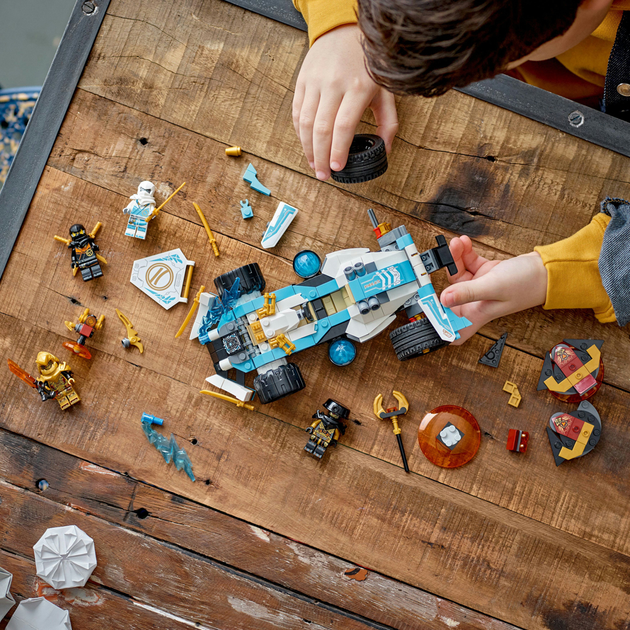 Конструктор LEGO Ninjago Суперсила дракона Зейна автомобіль