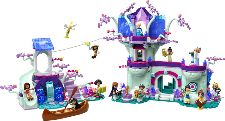 Zestaw klocków LEGO Disney Zaczarowany domek na drzewie 1016 elementów (43215) - obraz 2