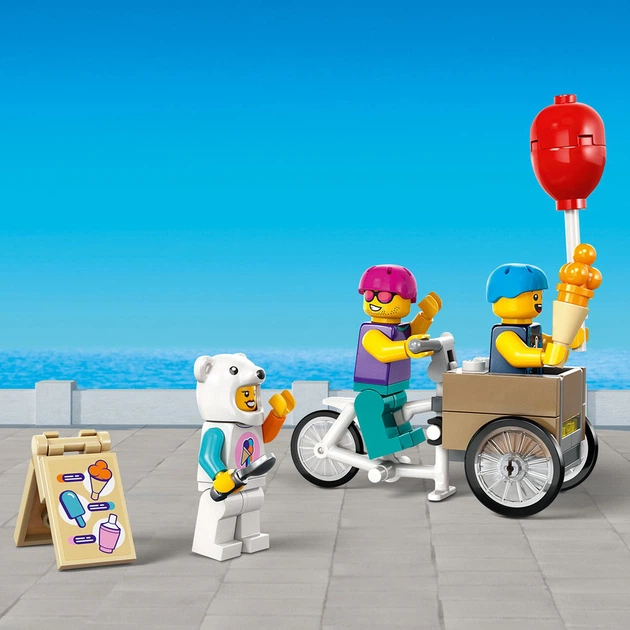 Zestaw klocków LEGO City Lodziarnia 296 elementów (60363) - obraz 8