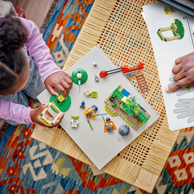 Zestaw klocków LEGO Star Wars Świątynia Jedi na Tenoo 124 elementy (75358) - obraz 4