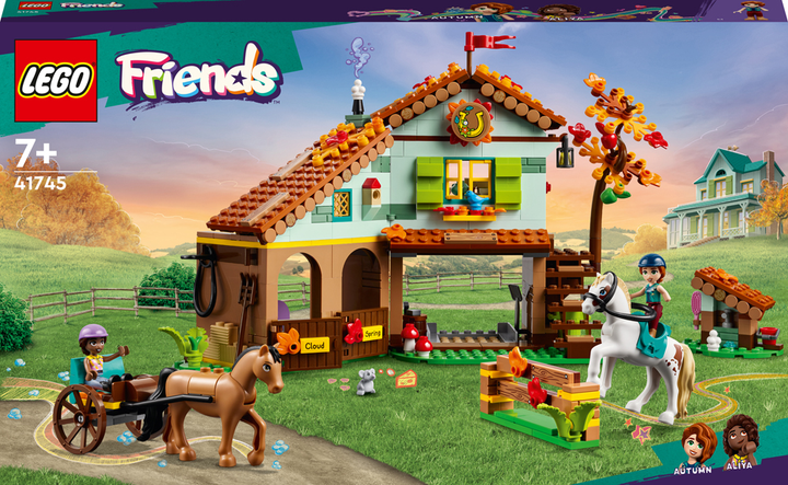 Конструктор LEGO Friends Конюшня Отом 545 деталей (41745) – игрушки с ...
