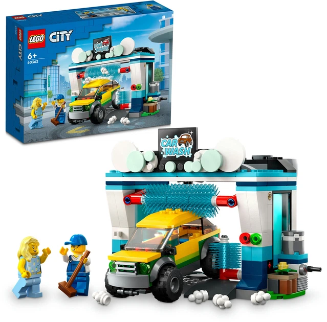 Конструктор LEGO City Автомийка 243 деталі (60362) - зображення 7