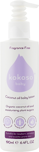 Детский увлажняющий лосьон без запаха - Kokoso Baby Skincare Fragrance ...