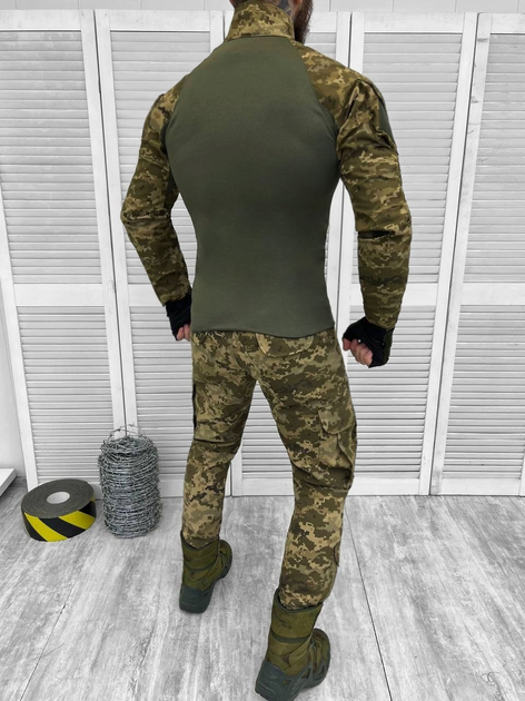 Тактичний військовий костюм Kayman ( Убакс + Штани ), Камуфляж: Піксель ЗСУ, Розмір: XL - зображення 2