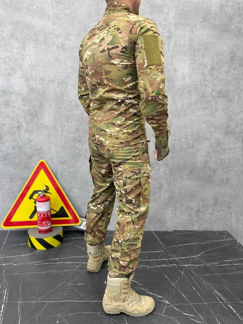 Тактичний військовий костюм Статутний ГОСТ ( Кітель + Штани ), Камуфляж: Мультикам, Розмір: 54/4 - зображення 2