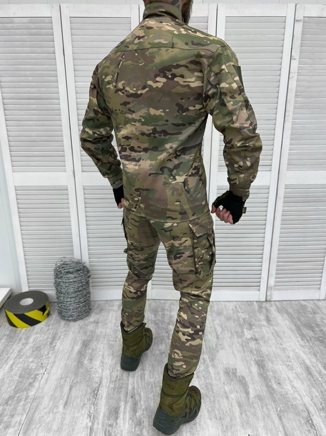Тактический костюм военный Уставной ГОСТ ( Китель + Штаны ), Камуфляж: Мультикам, Размер: M - изображение 2