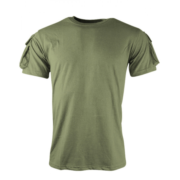 Футболка тактична Kombat UK Tactical T-Shirt олива XL - зображення 1