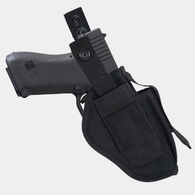Кобура для пістолета (Форт 17, Glock 17) Cordura 1000D чорна - зображення 1