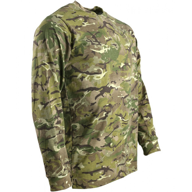Кофта тактична Kombat UK Long Sleeve T-Shirt мультикам XL - зображення 1