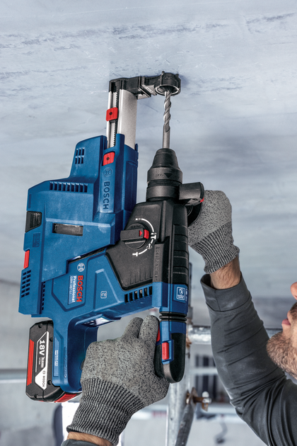 Перфоратор акумуляторний Bosch Professional GBH 187-LI (ONECHUCK)(0611923120) - зображення 10