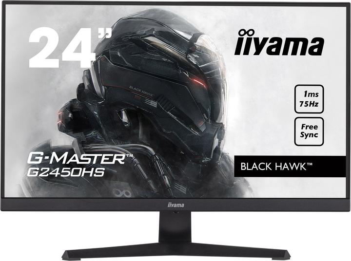 Monitor 23,8" iiyama G-Master G2450HS-B1 - obraz 1
