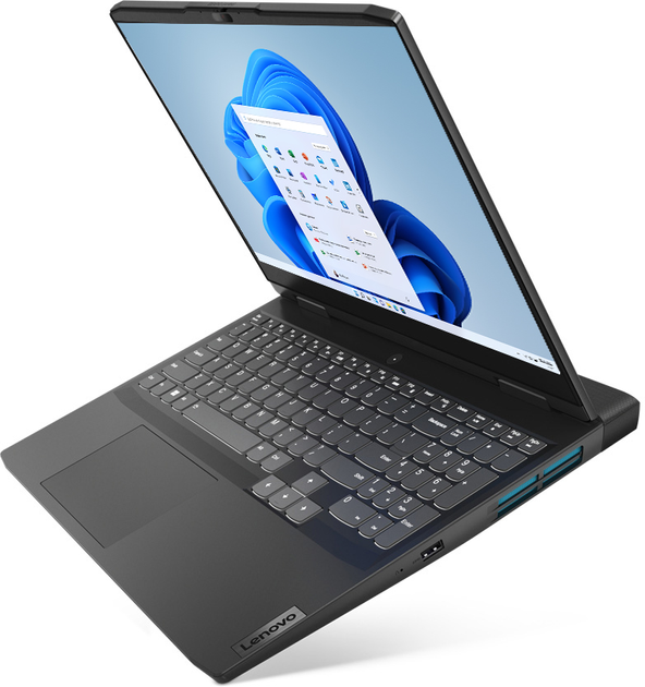 Ноутбук Lenovo IdeaPad Gaming 3 16IAH7 (82SA007HPB) Onyx Grey - зображення 2