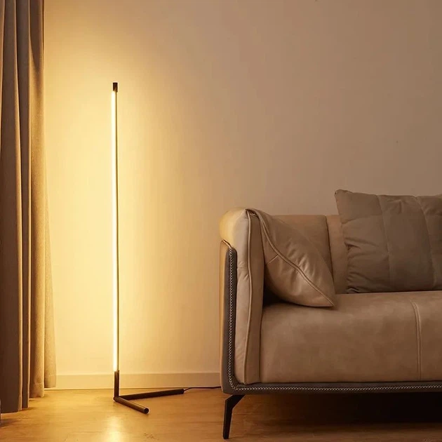 Напольний кутовий смарт торшер WLCF RGB LED - зображення 3