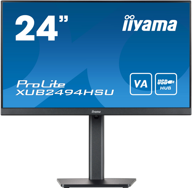 Monitor 23,8" iiyama ProLite XUB2494HSU-B2 - obraz 1