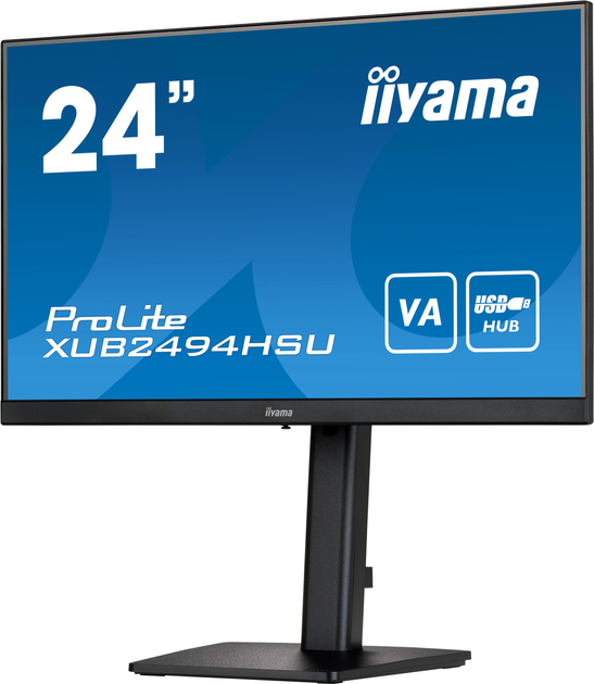 Monitor 23,8" iiyama ProLite XUB2494HSU-B2 - obraz 4