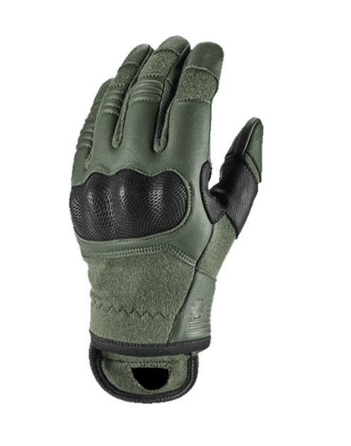 Тактические кевларовые сенсорные перчатки Spy Optics Harrier Tactical Gloves 92000 Medium, Олива (Olive) - изображение 1