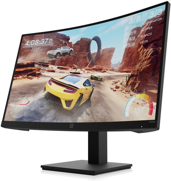 Monitor 27" HP X27qc (32H02E9#ABB) - obraz 2