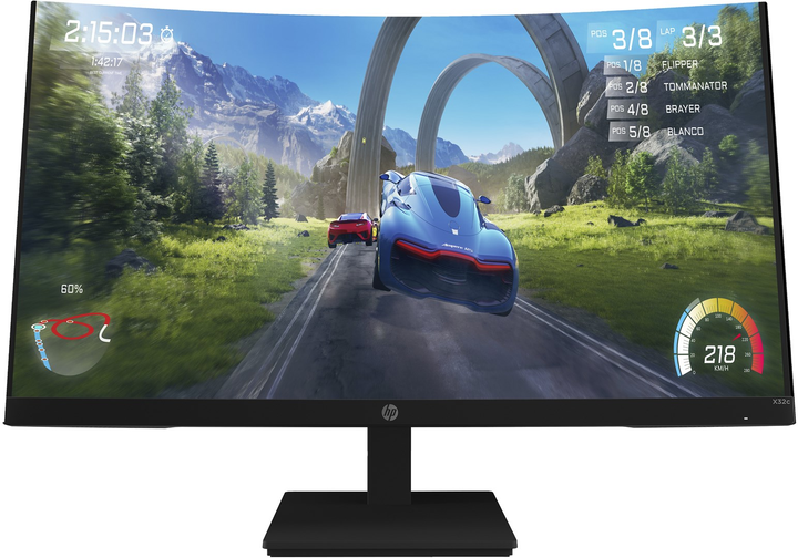 Monitor 31,5" HP X32c (33K31E9) - obraz 1