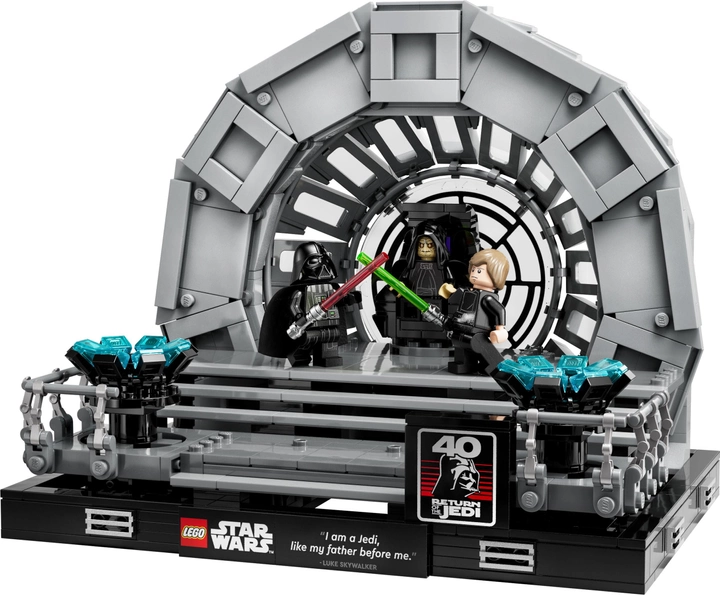 Конструктор LEGO Star Wars Діорама Тронна зала імператора 807 деталей (75352) - зображення 2