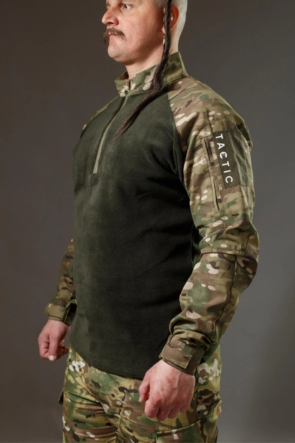 Військова сорочка Убакс Tactic утеплена, бойова сорочка, мультикам 50 - зображення 2