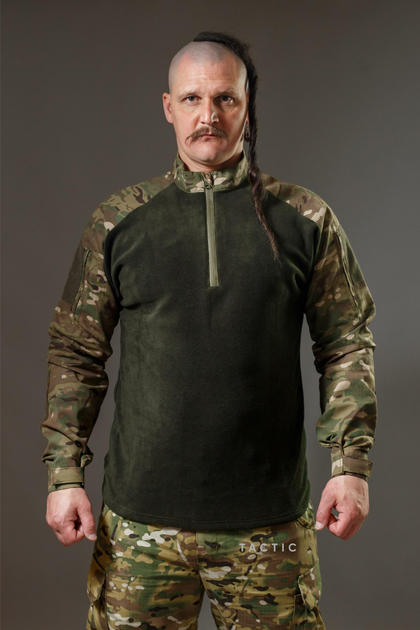 Військова сорочка Убакс Tactic утеплена, бойова сорочка, мультикам 54 - изображение 1