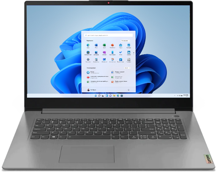 Ноутбук Lenovo IdeaPad 3 17ALC6 (82KV00DFPB) Arctic Grey - зображення 1