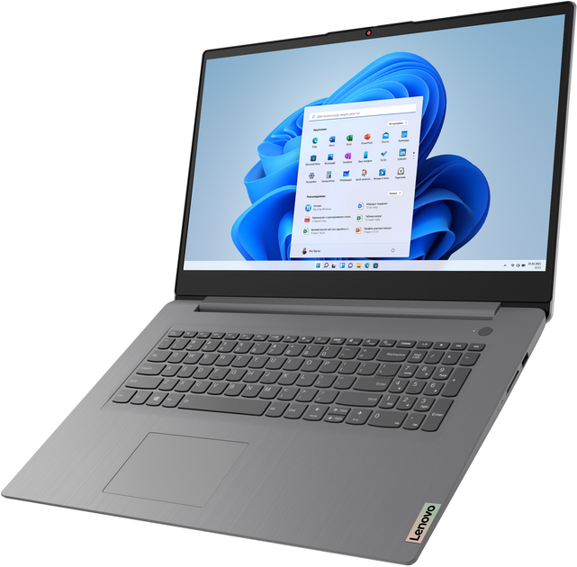 Ноутбук Lenovo IdeaPad 3 17ALC6 (82KV00DFPB) Arctic Grey - зображення 2