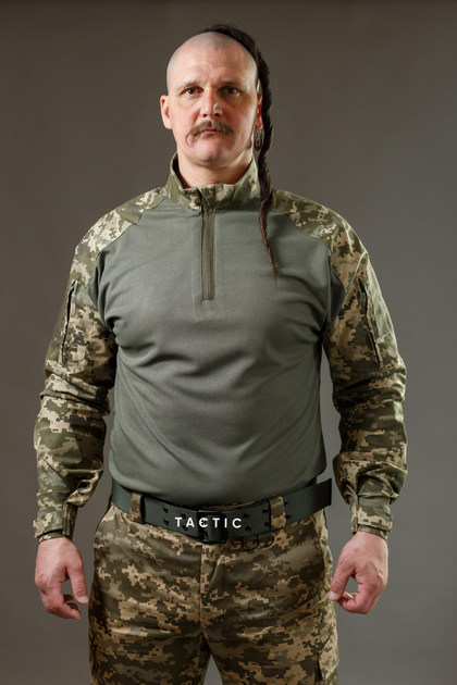 Військова форма Tactic літня, тактичний костюм (убакс + штани) піксель 52 - изображение 2
