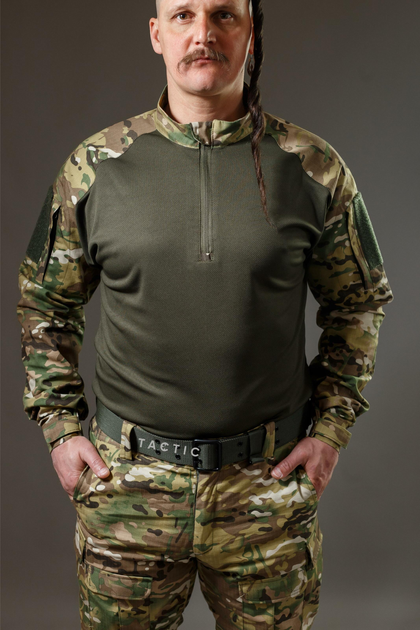 Військова форма Tactic, тактичний костюм (убакс + штани CORD), мультикам 50 - изображение 2
