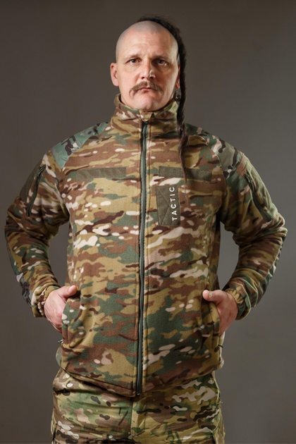 Військова тактична кофта флісова мультикам Україна 52 - изображение 1