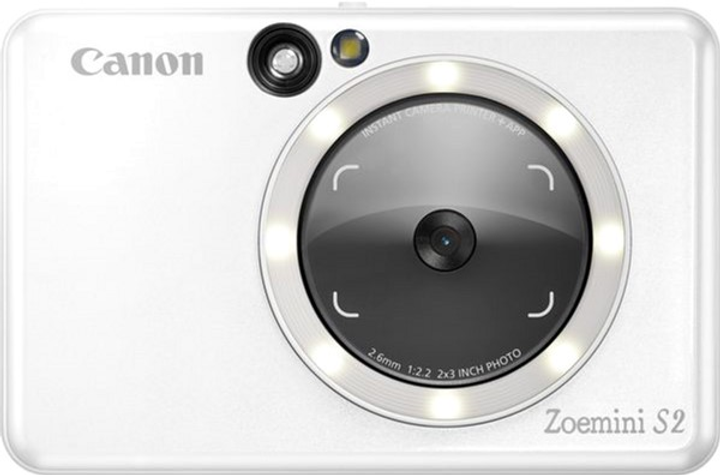 Aparat natychmiastowy Canon Zoemini S2 ZV223 biały (4519C007) - obraz 1