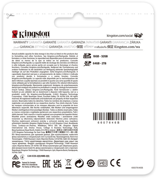 Kingston SDXC 128 GB Canvas React Plus Class 10 UHS-II U3 V90 (SDR2/128 GB) - obraz 4