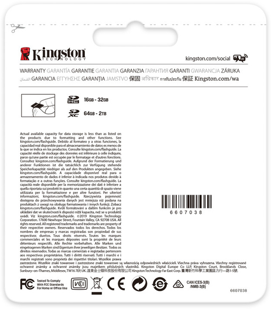 Kingston SDXC 128 GB Płótno Go! Plus Class 10 UHS-I U3 V30 (SDG3/128GB) - obraz 5