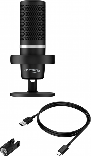 Mikrofon HyperX DuoCast Czarny (4P5E2AA) - obraz 7