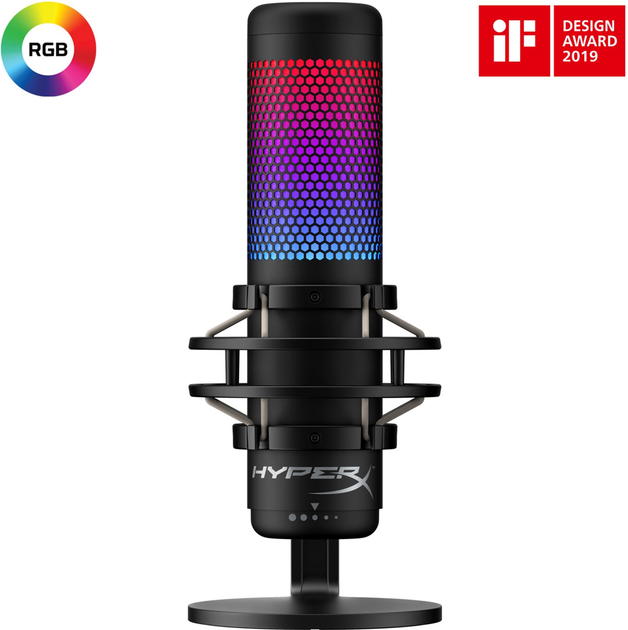 Mikrofon HyperX QuadCast S (HMIQ1S-XX-RG/G / 4P5P7AA) - obraz 5