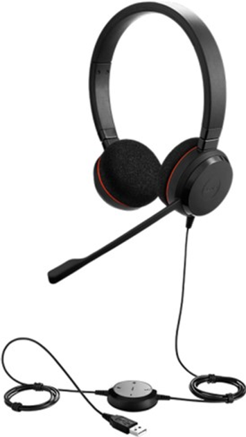 Навушники Jabra EVOLVE 20 UC Stereo Black (4999-829-209) - зображення 3