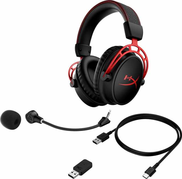 Навушники HyperX Cloud Alpha Wireless Black/Red (4P5D4AA) - зображення 6